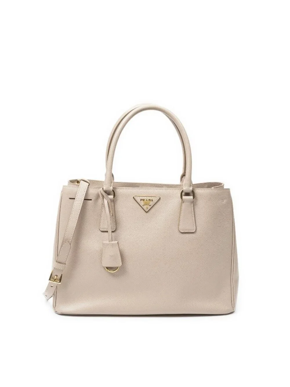 Prada Executive Tote Pink Saffiano Leather